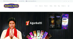 Desktop Screenshot of madhukunj.com